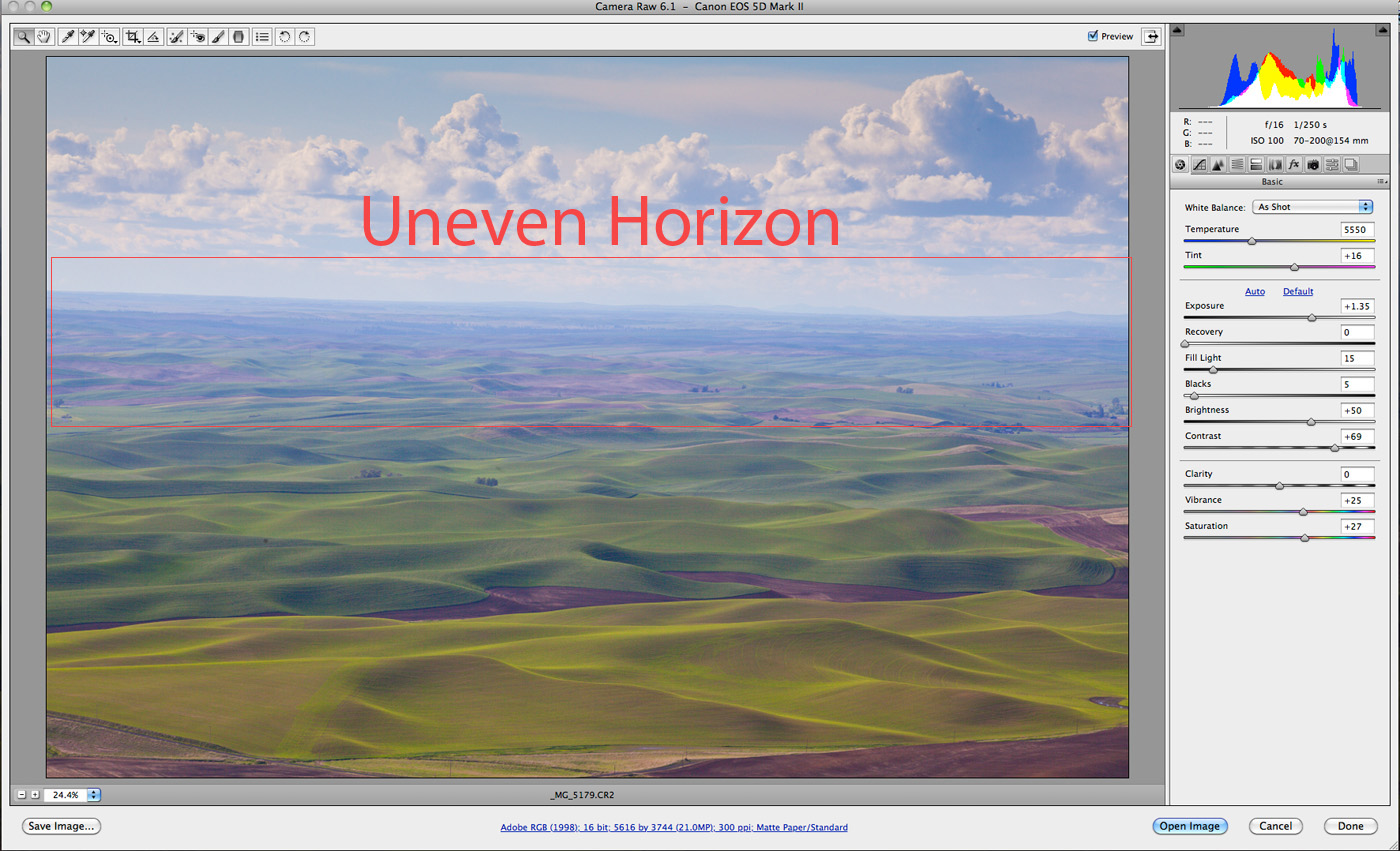 Straightening A Horizon by Kevin McNeal