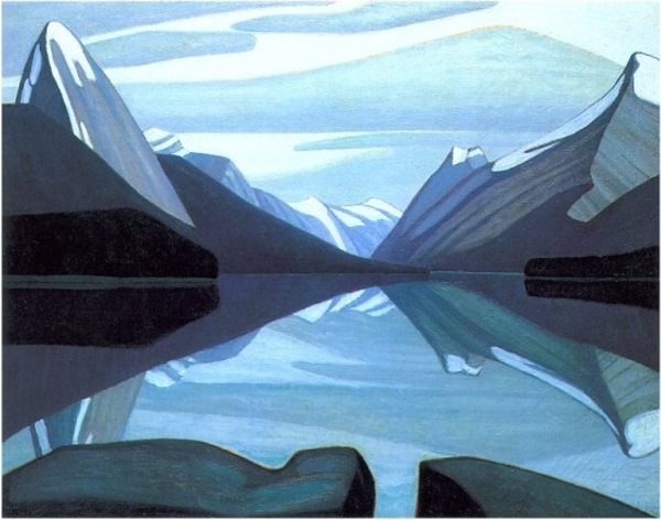 Mountains and Light by Canadian Artist Lawren Harris