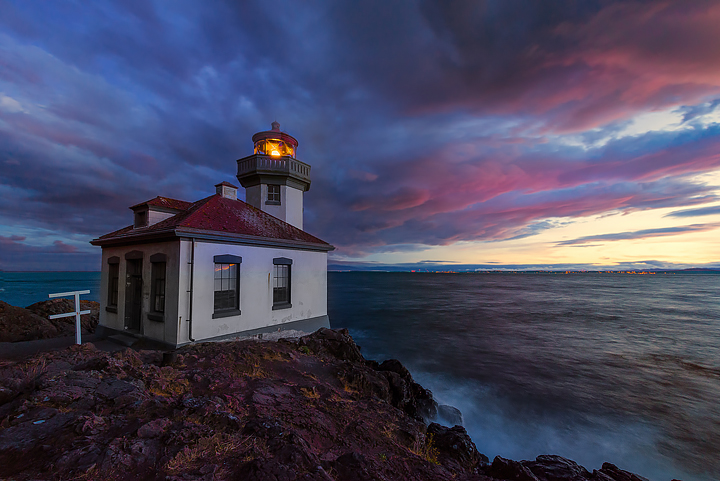 Lime Kiln Lighthouse – The Elusive One by Kevin McNeal