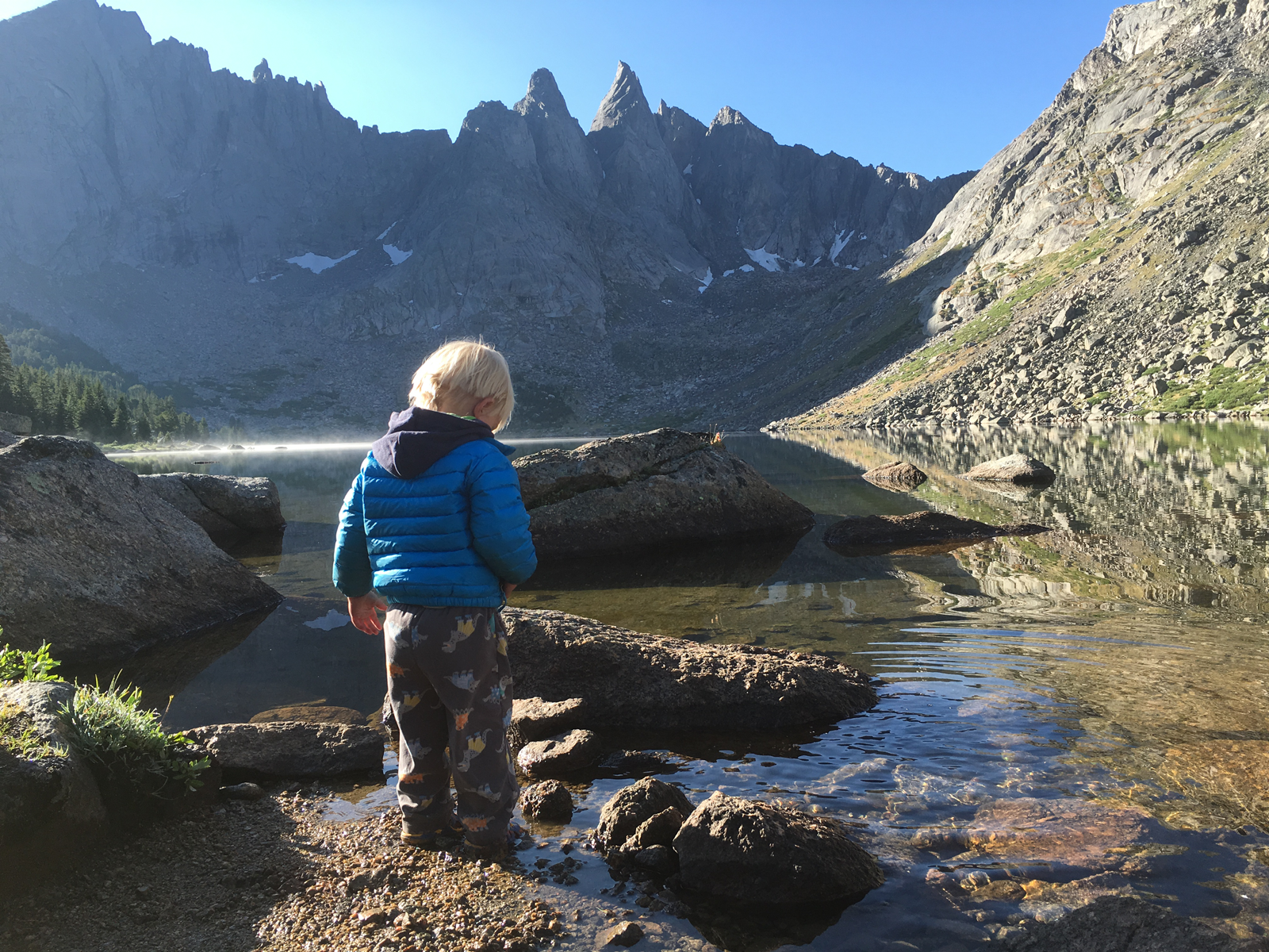 Backpacking With a Toddler