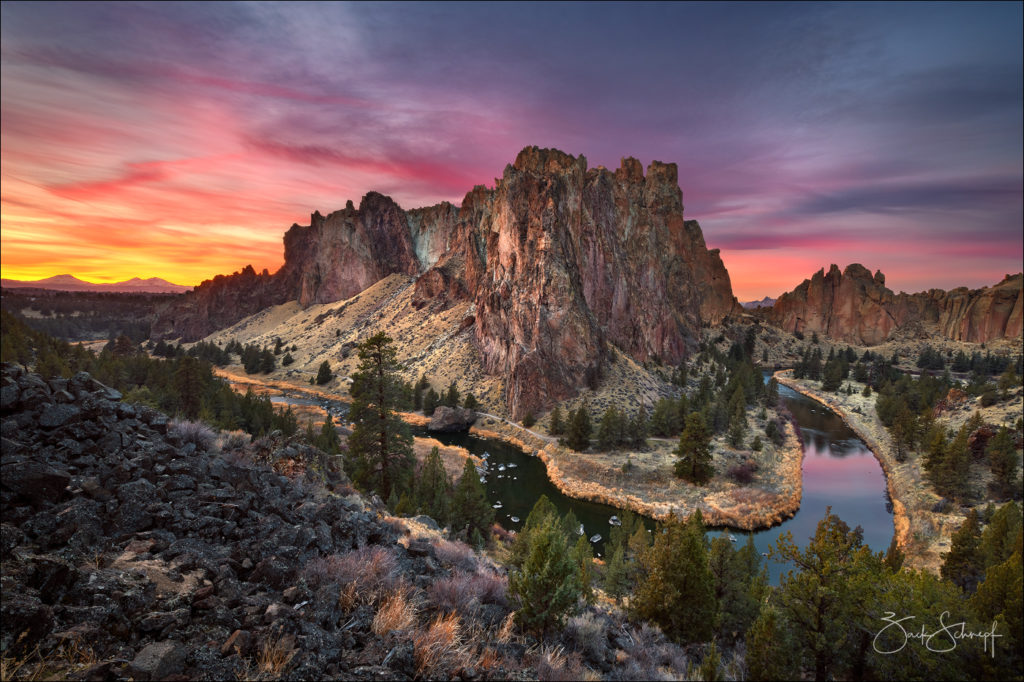 Sunset, Smith Rock, Oregon