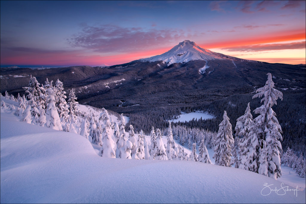 Winter, Mt Hood, Oregon