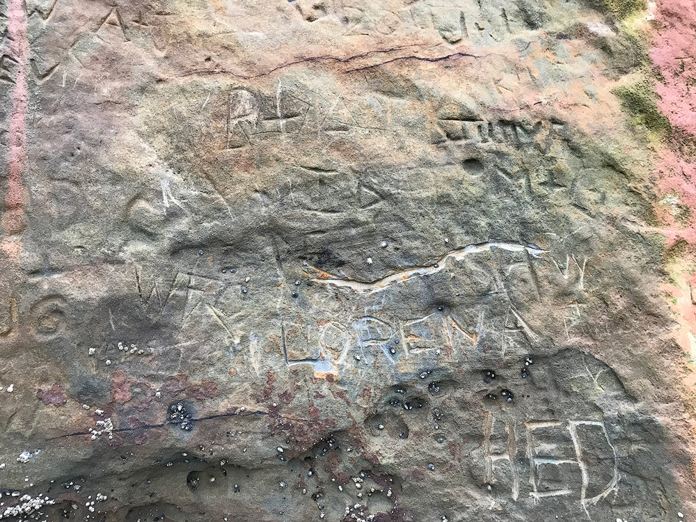 Cape Kiwanda Vandalism - Image Two