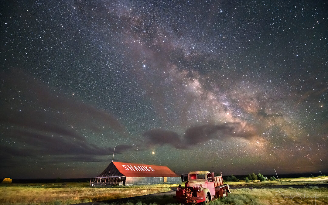 Light Painting at Shaniko Ghost Town 2026