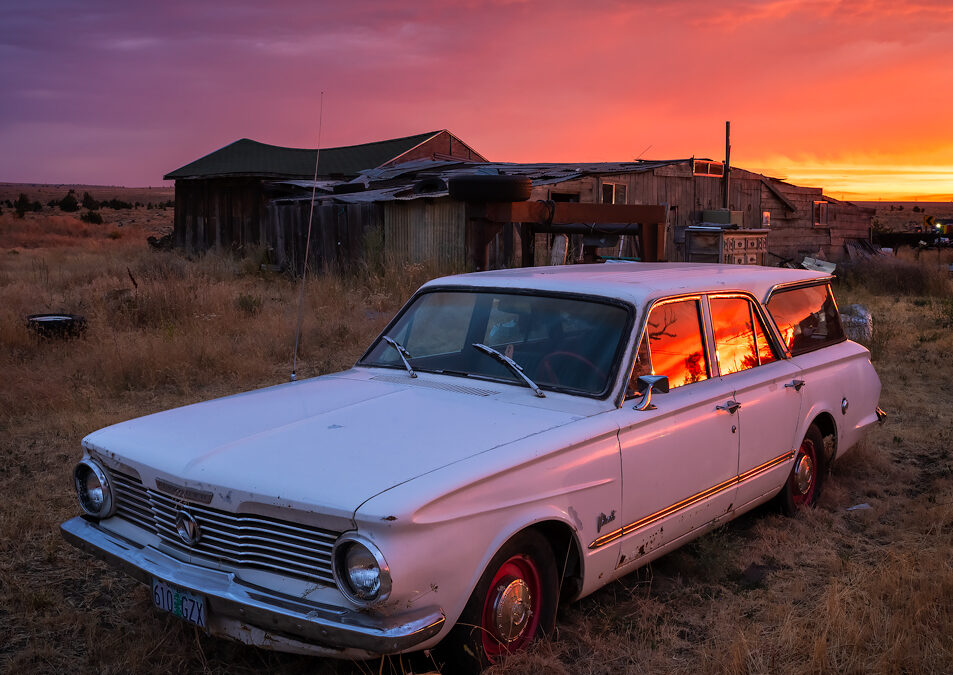 Light Painting at Shaniko Ghost Town 2025 w/ Zack Schnepf